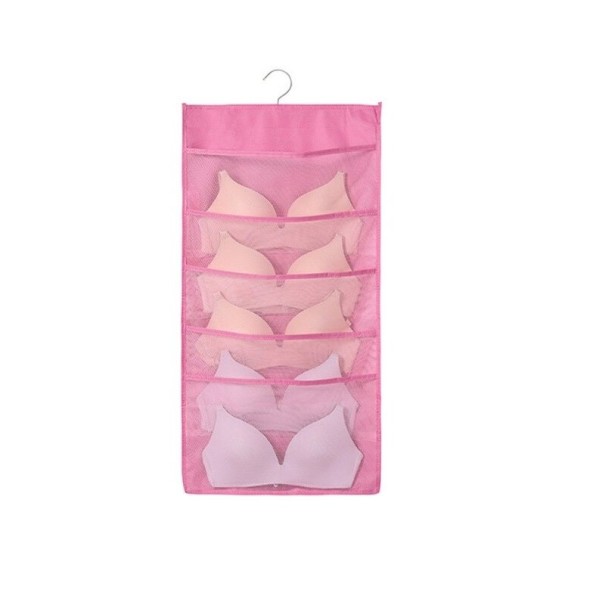 Organizador de ropa interior colgante C671 rosa 1