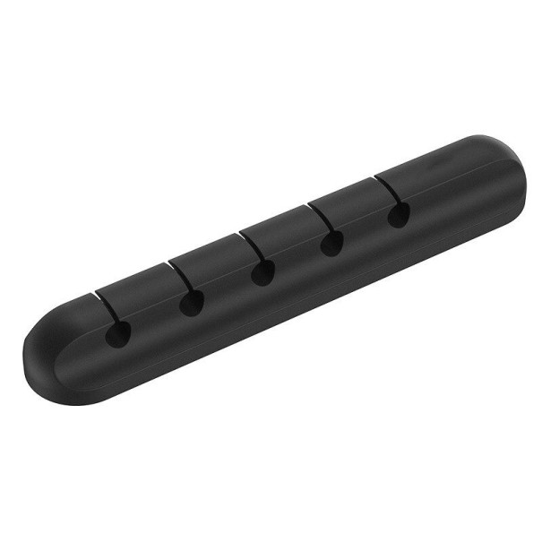 Organizator de cablu negru M
