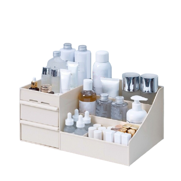 Organizator de machiaj 26 x 16 x 12 cm beige