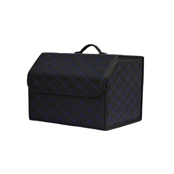 Organizer do bagażnika 40 x 30 x 30 cm niebieski