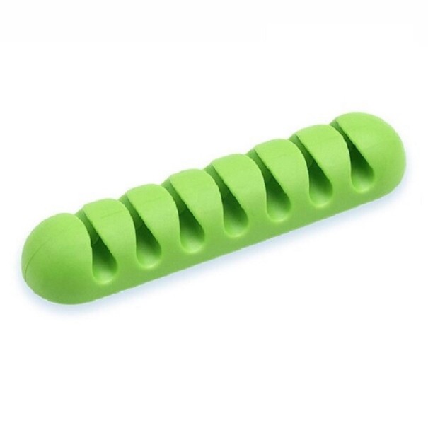 Organizér káblov K1131 zelená
