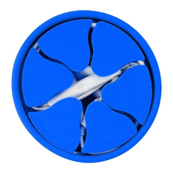 Organizér na slúchadlá modrá