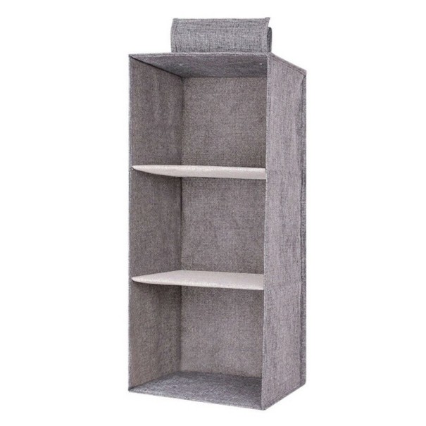 Organizzatore appeso per biancheria C650 grigio 60 cm