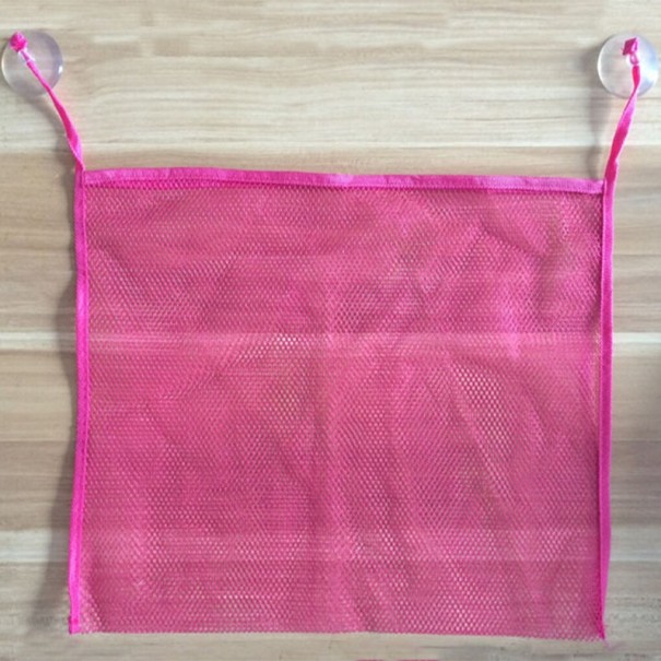 Organizzatore da bagno per bambini rosa scuro