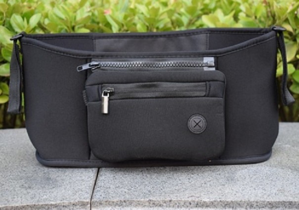 Organizzatore da viaggio per passeggino nero