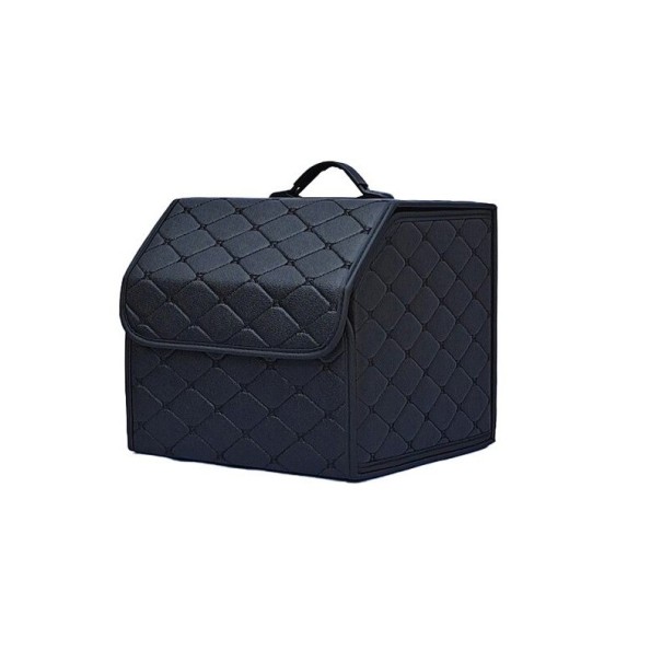 Organizzatore per bagagliaio auto 30 x 30 x 30 cm nero