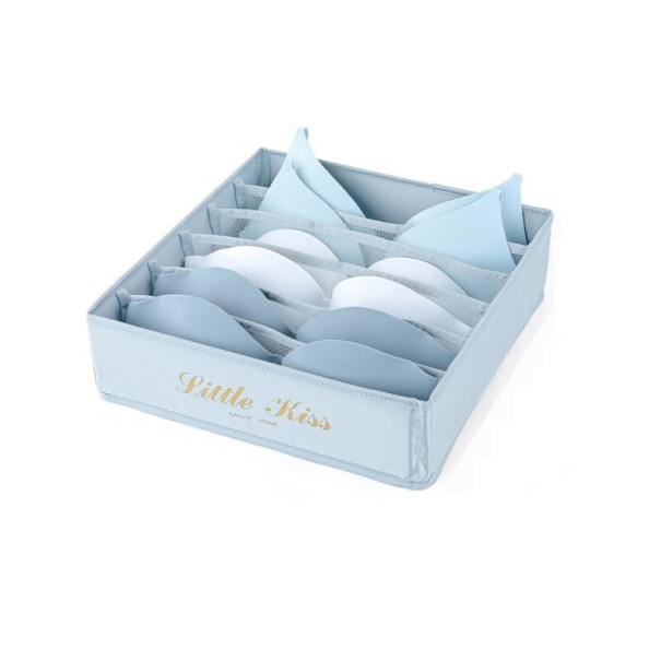 Organizzatore per biancheria intima blu 1