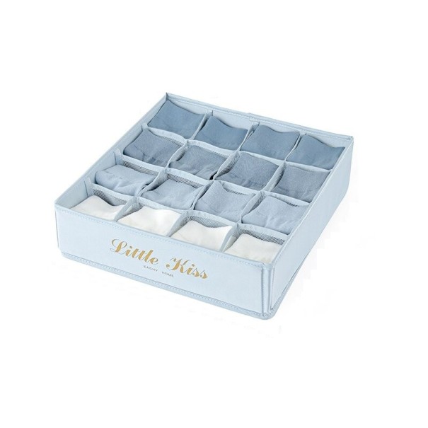 Organizzatore per biancheria intima blu 2