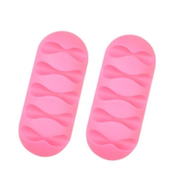 Organizzatore per cavi 2 pz K1171 rosa