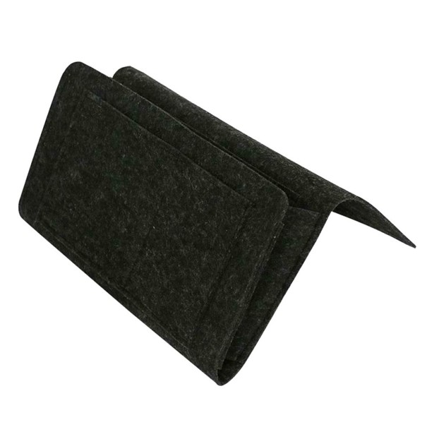 Organizzatore sospeso per letto grigio scuro