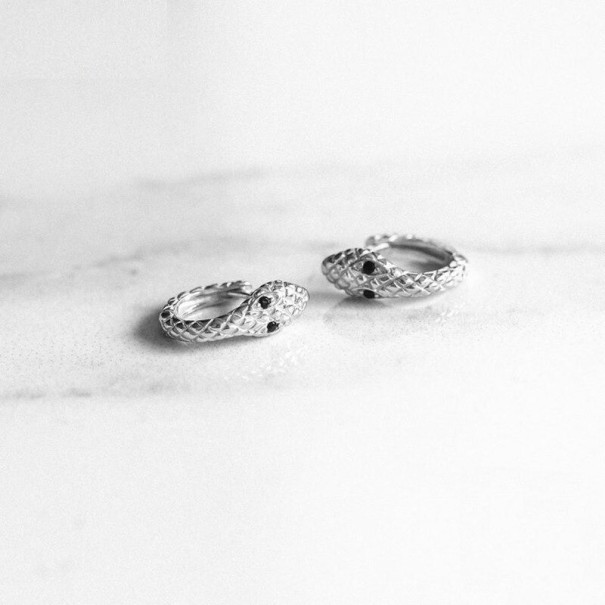 Ormörhängen för kvinnor silver 1