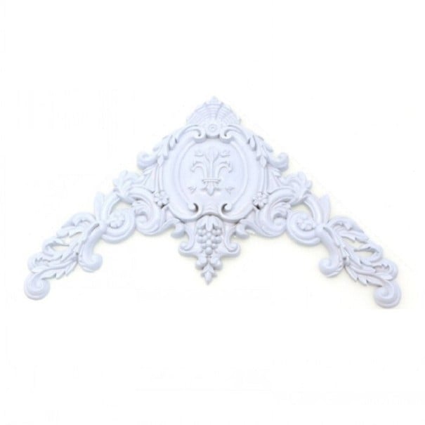 Ornamento decorativo branco