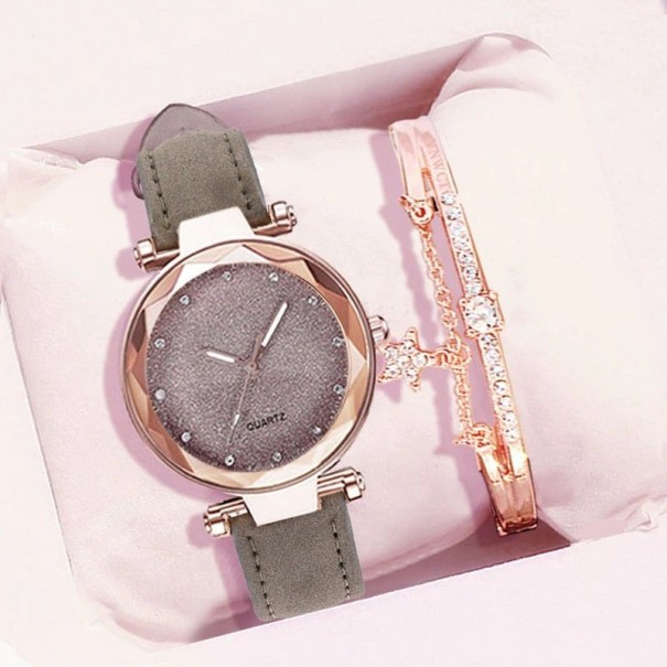 Orologi da donna con bracciale R135 grigio