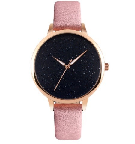 Orologi da donna con stelle J814 rosa