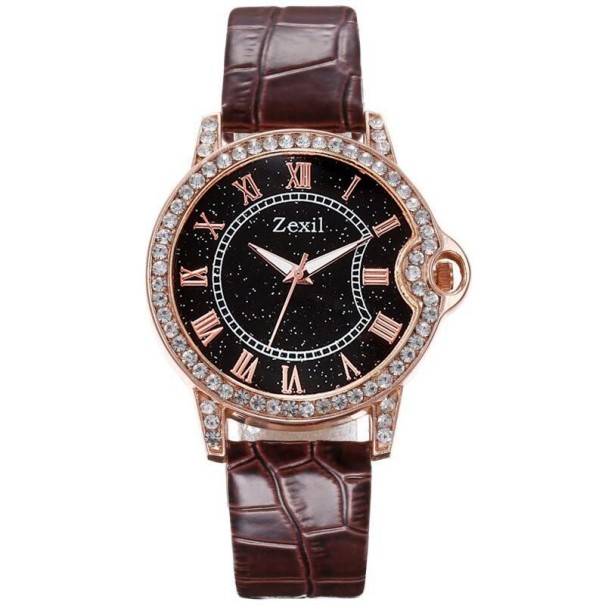 Orologi da donna T1626 marrone scuro