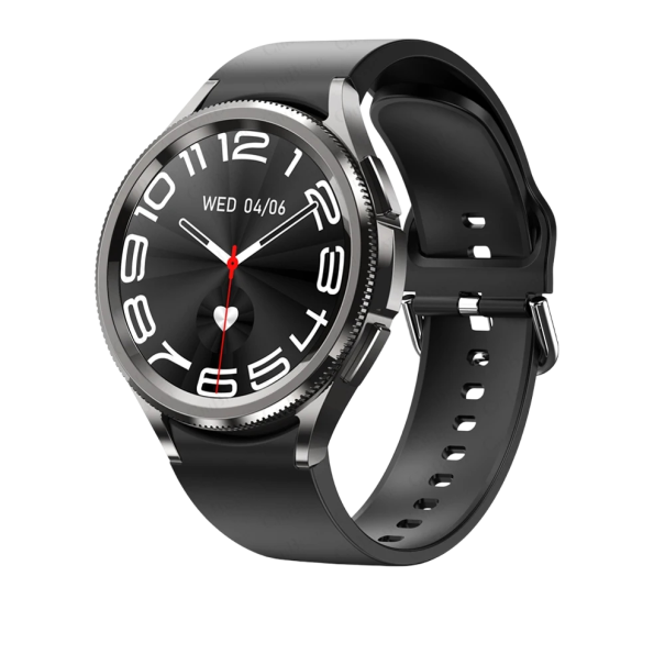 Orologi intelligenti alla moda con display touch a tutto schermo orologi sportivi fitness Monitoraggio della salute Attività quotidiana Design elegante Stile moderno nero