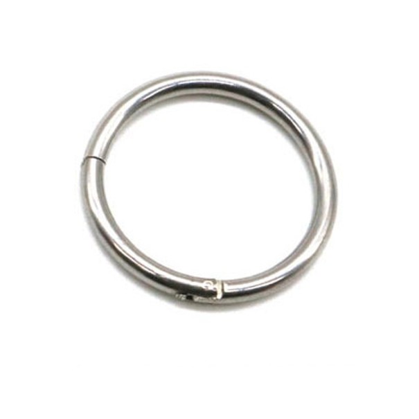 Orr piercing 1,2 x 10 mm ezüst