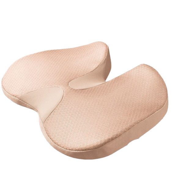 Orthopädisches Sitzkissen aus Memory-Schaum P4089 beige