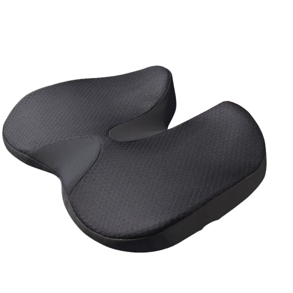 Orthopaedic Memory Foam Seat Cushion P4089 black