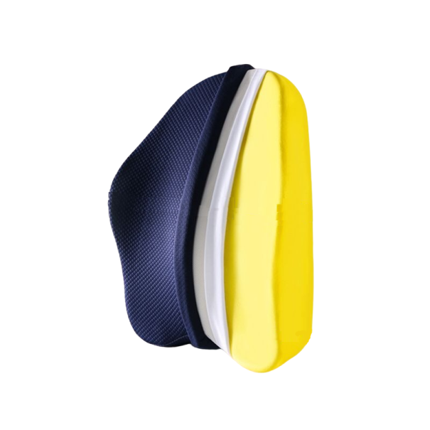 Orthopedisch traagschuimkussen donkerblauw