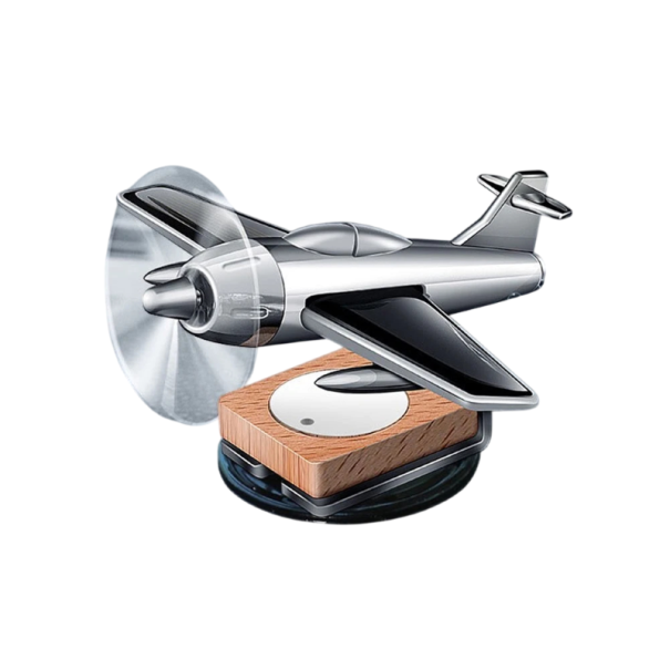 Osvěžovač vzduchu do auta model letadla dekorace vůně do auta 11 × 5,2 cm kovový vzhled doplněk interiéru vozu 1