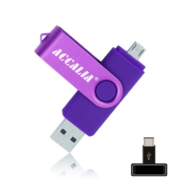 OTG USB flash disk J8 fialová 64GB