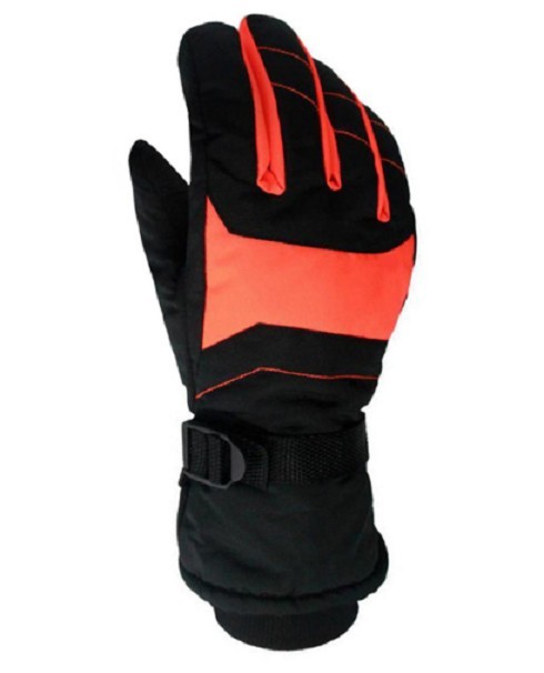 Outdoor-Handschuhe für Herren schwarz-orange L