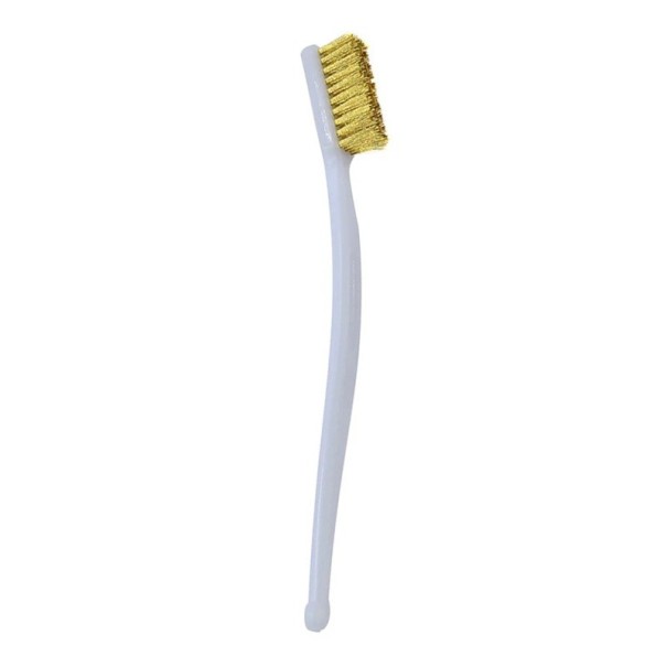 Outil pour imprimante 3D Brosse en fils de cuivre 17 x 2 x 3,5 cm Nettoyage des buses Élimination de la rouille Léger frottement Dureté moyenne 1