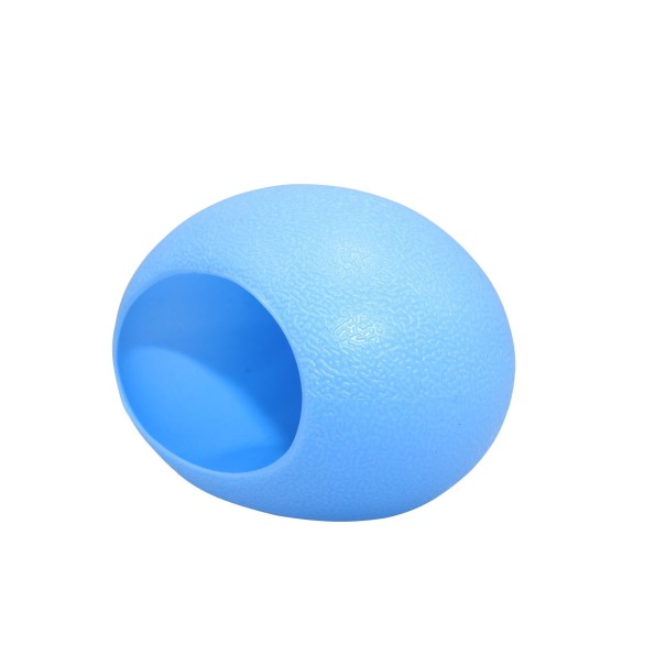 Ovaal huis voor knaagdieren blauw