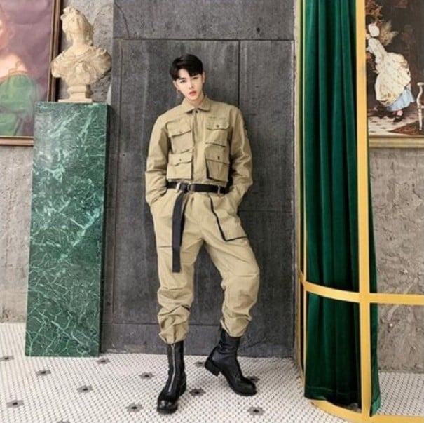 Overall A3136 khaki M