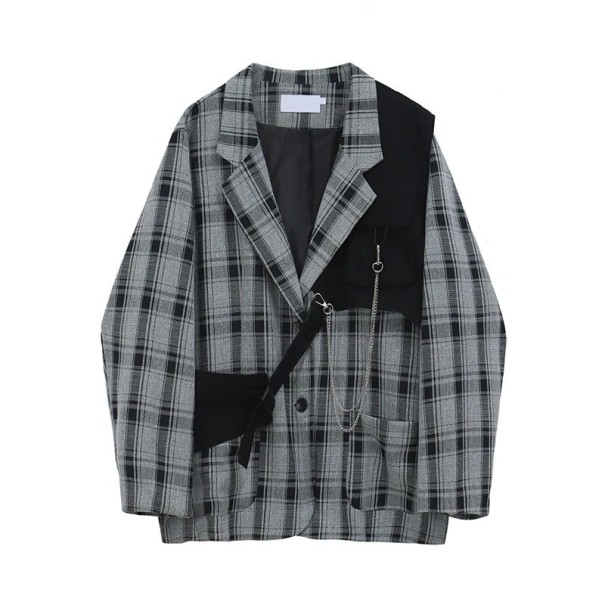 Oversized damesblazer M