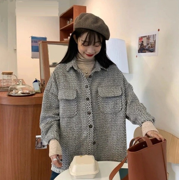 Oversized damesshirt P1630 XS