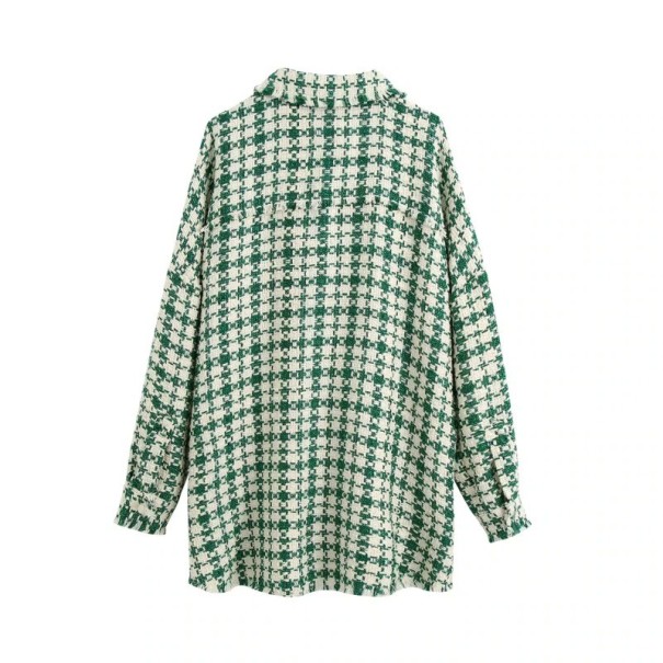 Oversized skjorta för kvinnor P2317
