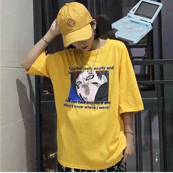 Oversized T-shirt met print voor dames M 2