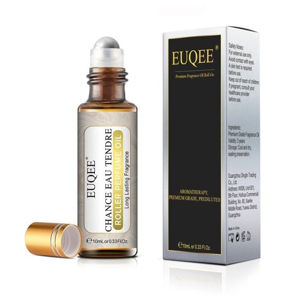 Ovocný vonný olej roll-on guličkou Esenciálny olej s ovocnou vôňou Aróma olej aplikačnou guličkou 10 ml Chance Eau Tendre
