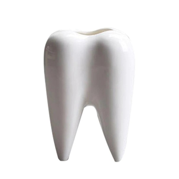 Ozdobna doniczka w kształcie zęba 1