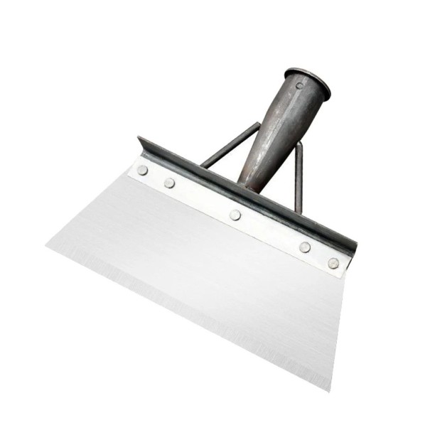 Pá de metal para ervas daninhas 25x10 cm Aço manganésio Pá de jardim multifuncional Pá descongelante em aço inoxidável para plantação e limpeza do solo 1