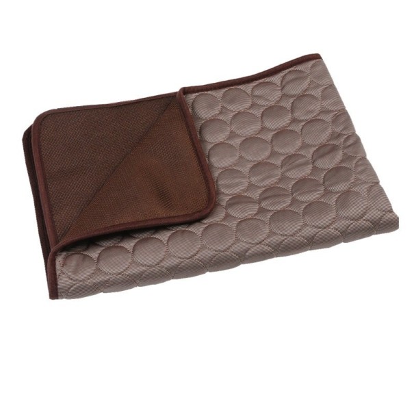 Pad de racire pentru caini si pisici 150 x 100 cm maro