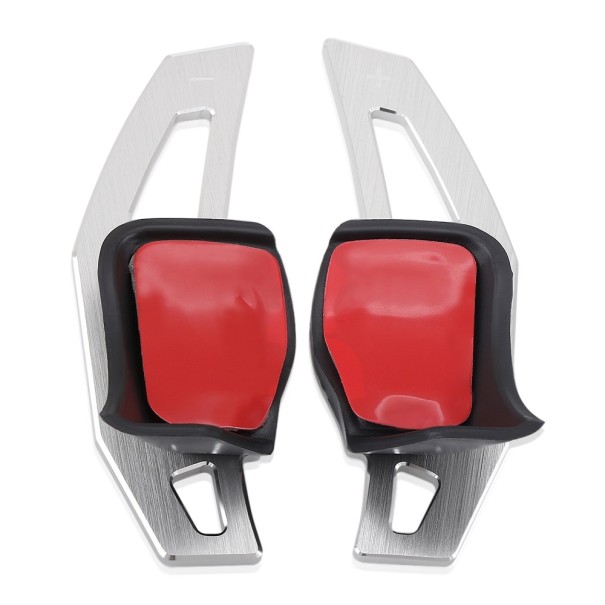 Pádelas para mudança no volante para VW 2 unidades prateado