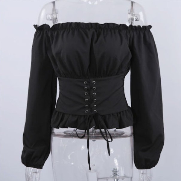 Paige Damenbluse schwarz S