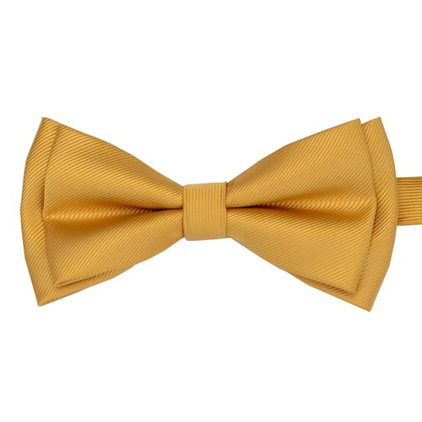 Pajarita de hombre T1272 amarillo oscuro