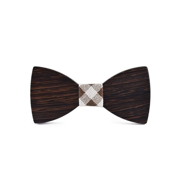 Pajarita de madera para niño T1490 10