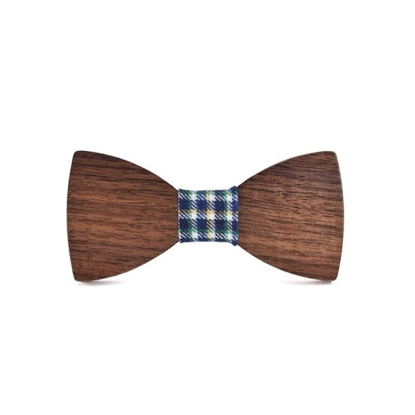 Pajarita de madera para niño T1490 3