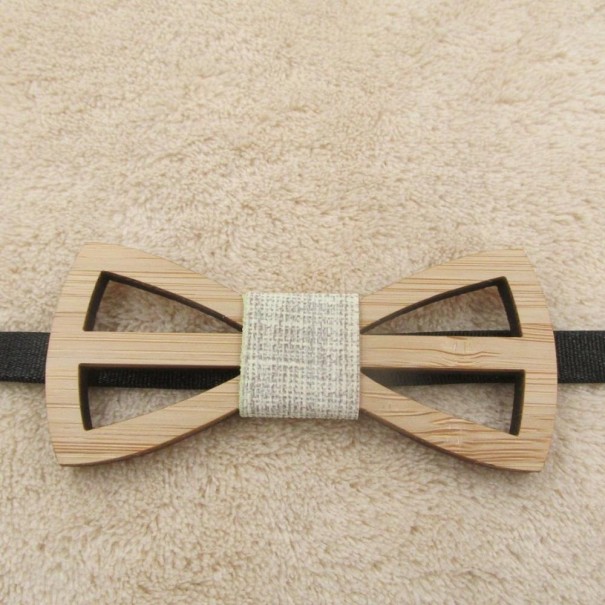 Pajarita de madera para niño T1498 4