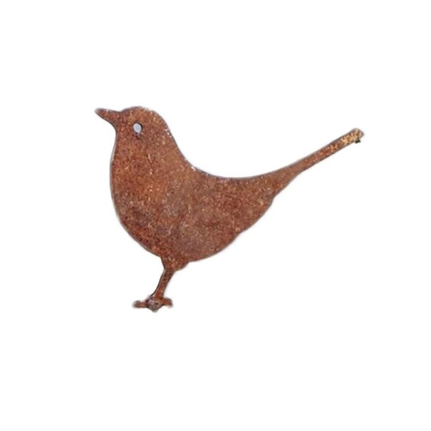 Pájaro decorativo de metal para jardín 3