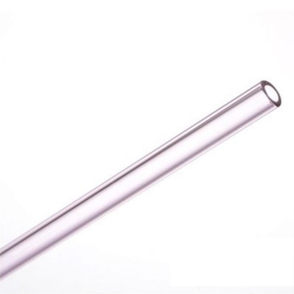 Pajita de cristal 4 uds. rosa claro