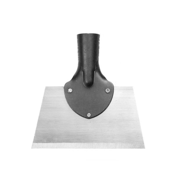 Pala metálica para maleza 18x10 cm Acero manganésico Pala de jardín multifuncional Pala descongeladora de acero inoxidable para plantar y limpiar tierra 1