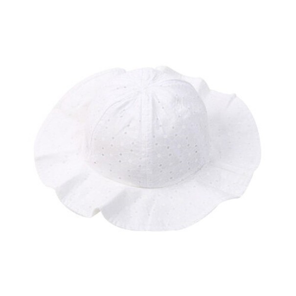 Pălărie de fată Rose alb