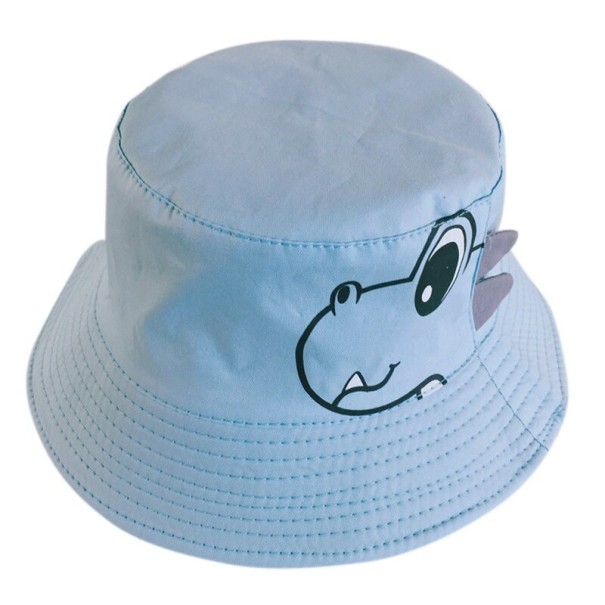Pălărie pentru bebeluși cu hipopotam albastru deschis