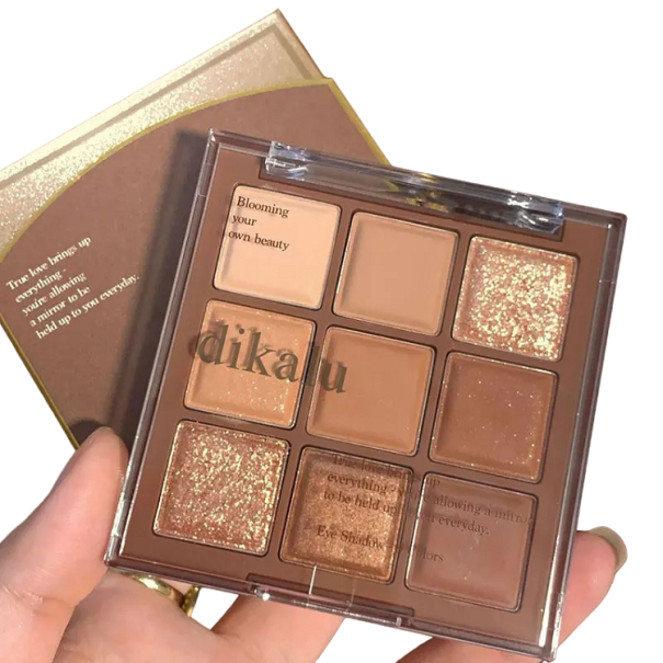 Paleta cieni do powiek Błyszczące cienie do powiek 6